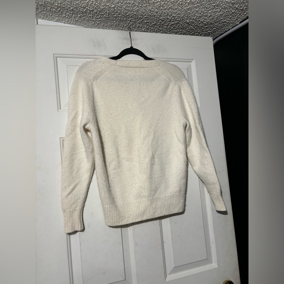 Wilfred Cream Cardigan Sweater - Picture 3 of 6